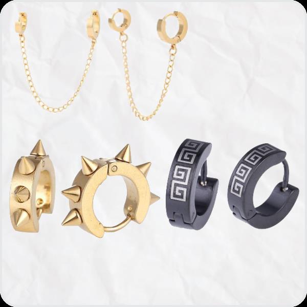 Hoop earrings