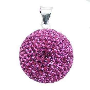 Glitter ball pendant