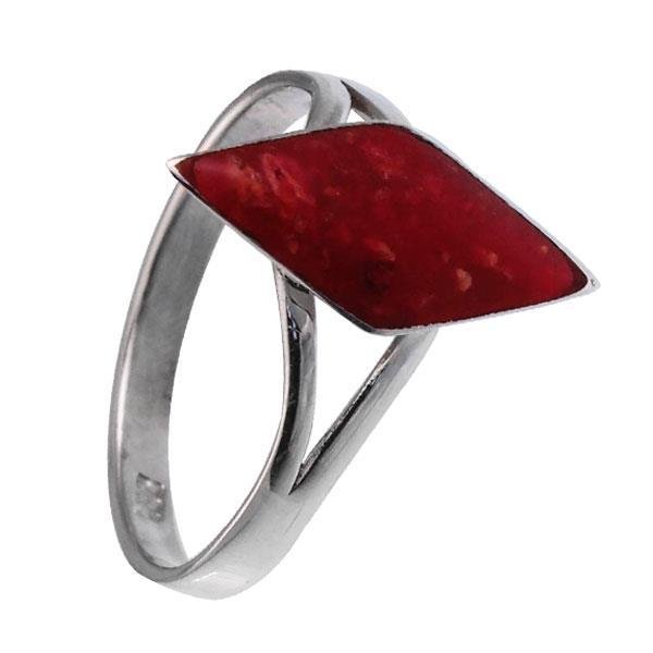 Coral Silver Rings
