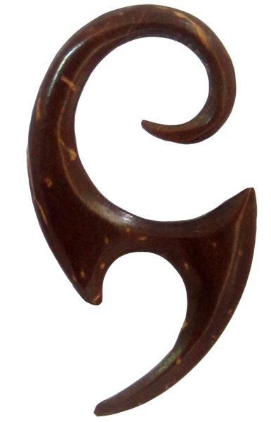 Mini stretching spiral piercing