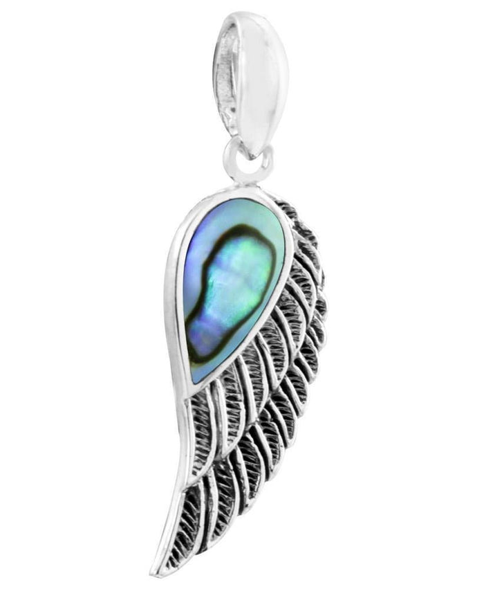 Shell and pearl pendants