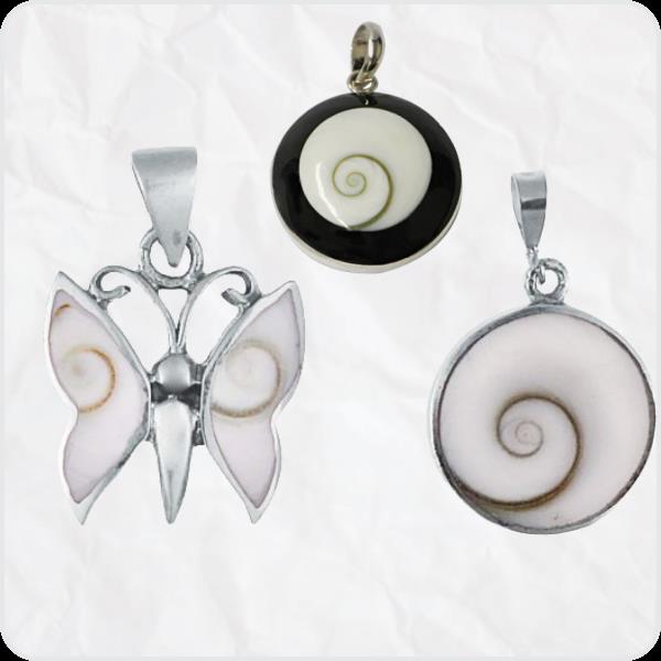 Shiva eye pendant