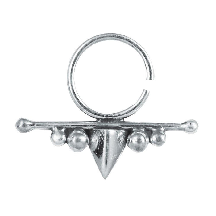 Silver nose rings