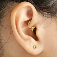Cargar imagen en el visor de la galería, Exklusiver 316L Stahl PVD Gold BCR Piercing Schmuck
