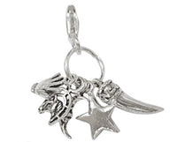Load image into Gallery viewer, Silberanhänger Schmuck Bund Charm Anhänger 925er Sterling Silber Unisex
