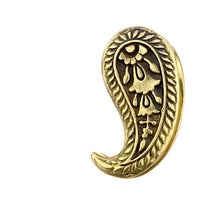 Cargar imagen en el visor de la galería, Plug zum Einhängen Drop Messing gold Engelstrompete
