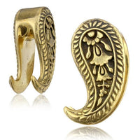 Cargar imagen en el visor de la galería, Plug zum Einhängen Drop Messing gold Engelstrompete
