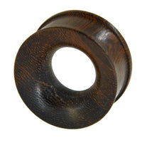 Load image into Gallery viewer, Holz Tunnel Parasitholz Wellenmuster ribbed braun
