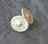 Load image into Gallery viewer, Ohrstecker 925 Sterling Silber Knopf rund gebürstet
