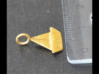 Load image into Gallery viewer, Anhänger 925 Sterling Silber vergoldet Segel Boot
