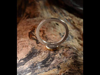 Load image into Gallery viewer, Ring Silber 925 vergoldet crushed Türkis Stein Kreis
