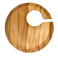 Load image into Gallery viewer, Olivenholz Piercing Hoop Kreis Creole hell 4mm 6mm
