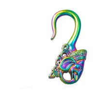 Load image into Gallery viewer, Ohrgewicht Kupfer Piercing 5mm Hook Elefant
