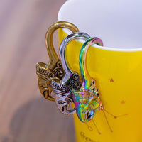 Load image into Gallery viewer, Ohrgewicht Kupfer Piercing 5mm Hook Elefant
