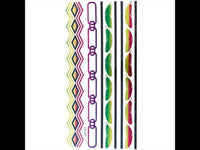 Load image into Gallery viewer, Tattoo Motivbogen metallic schillernd bunt temporär Federn Klebetattoos Schmuck Tattoos
