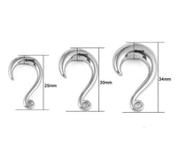 Load image into Gallery viewer, Ohrgewicht Piercing Hook Edelstahl Paua silber Baum
