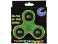 Load image into Gallery viewer, Turbo Fidget Spinner Tri (dreifach) leuchtend Glow in the dark Spielzeug Kreisel
