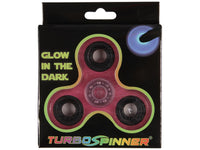 Load image into Gallery viewer, Turbo Fidget Spinner Tri (dreifach) leuchtend Glow in the dark Spielzeug Kreisel
