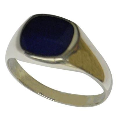 Silberring mit Lapis