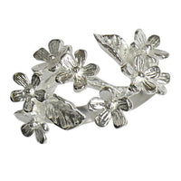 Load image into Gallery viewer, Silberring Schleife Blumen Ring aus 925er Sterling Silber Damen Designer Schmuck Ringe

