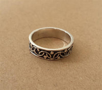 Cargar imagen en el visor de la galería, Silberring geflochten Stränge matt glänzend 925er Sterling Silber Damen Silberschmuck
