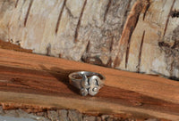 Cargar imagen en el visor de la galería, Silberring Om Zeichen Yoga Ringe 925er Sterlingsilber
