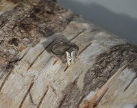 Cargar imagen en el visor de la galería, Silberring Om Zeichen Yoga Ringe 925er Sterlingsilber
