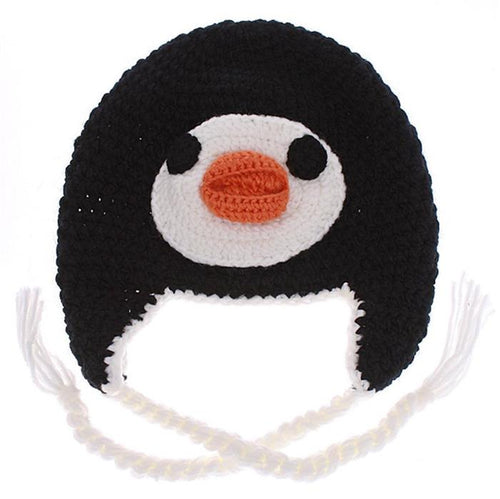 Tiermütze Strick Mütze Skimütze Tiergesicht Cartoon Wolle unisex Kinder Winter