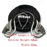 Cargar imagen en el visor de la galería, Piercing White Brass Hook Ohrhänger 1.4mm Schwan silber
