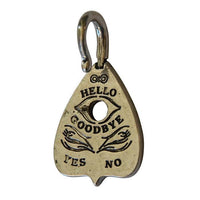 Load image into Gallery viewer, Piercing White Brass Hook Ohrgewicht 3mm Ouija Zeiger
