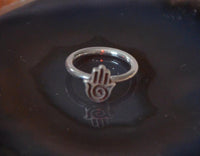 Load image into Gallery viewer, Piercing Ring Hand 925 Silber Labret Tragus 1.2mm
