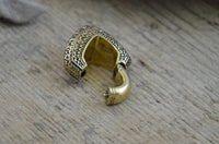 Load image into Gallery viewer, Clicker Piercing Ohrgewicht Raute 5mm Messing 30g
