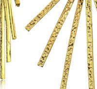 Load image into Gallery viewer, Messing Ohrstecker golden Ear Jacket Strahlen Türkis Onyx rund Doppelohrstecker
