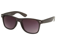 Cargar imagen en el visor de la galería, Sonnenbrille Tweed Optik Unisex Brille dunkel getönt 400 UV  transparent Nerd
