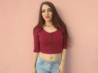 Load image into Gallery viewer, Bauchnabelpiercing Edelstahl silberfarben Stein rot in beiden Kugeln
