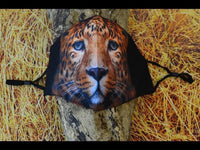 Load image into Gallery viewer, Mund Nasen Schutz Bedeckung Blumen Tier Maske waschbar
