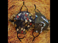 Load image into Gallery viewer, Mund Nasen Schutz Bedeckung Kunst Maske waschbar
