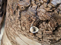 Load image into Gallery viewer, Ohrstecker Türkis Tropfen 8 mm 925er Sterling Silber Rand Stein Silberohrstecker
