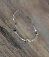 Load image into Gallery viewer, 925 Sterling Silber Ohrringe Creolen Celtic Bali S - chic - net.de
