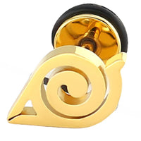 Cargar imagen en el visor de la galería, Fake Plug Piercing Edelstahl 10mm Ohrstecker Konoha
