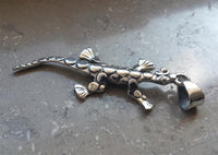Load image into Gallery viewer, Anhänger 925 Sterling Silber Punkte Gekko Silberanhänger - chic - net.de
