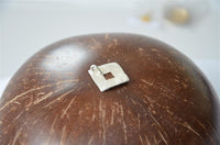 Load image into Gallery viewer, Anhänger 925 Sterling Silber Raute Dreiecke schwarz - chic - net.de
