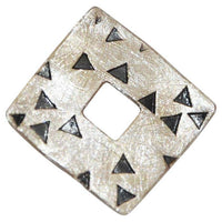 Load image into Gallery viewer, Anhänger 925 Sterling Silber Raute Dreiecke schwarz - chic - net.de
