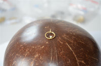 Cargar imagen en el visor de la galería, Anhänger 925 Sterling Silber vergoldet Tulpe Kreis - chic - net.de
