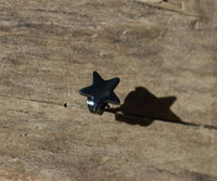 Load image into Gallery viewer, Chirurgenstahl Ohrstecker 8mm Stern schwarz PVD - chic - net.de
