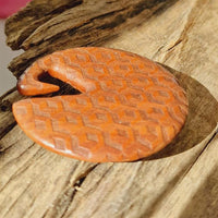 Load image into Gallery viewer, Ear Weight 3D - Illusions - Design Piercing Sawo - Holz 8mm - chic - net.de
