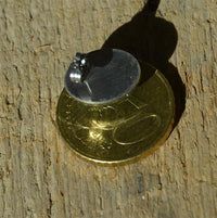 Load image into Gallery viewer, Edelstahl Ohrstecker Muranoglas grün oval 16mm Blumen - chic - net.de
