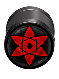 Load image into Gallery viewer, Fake Plug Piercing Edelstahl 10mm Blume des Lebens Viking
