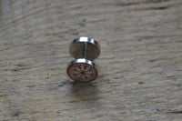 Cargar imagen en el visor de la galería, Fake Piercing Plug Vegvisir silber Edelstahl 10mm
