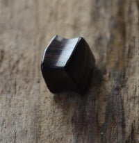 Load image into Gallery viewer, Flesh Plug Holz Raute Karo dunkel double flared
